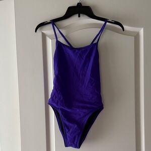 Jolyn Purple One Piece Swimsuit - Size 28 Sonny II
